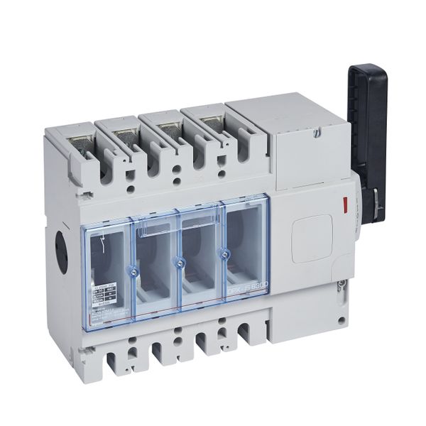 Isolating switch - DPX-IS 630 with release - 4P - 630 A - right-hand side handle image 1