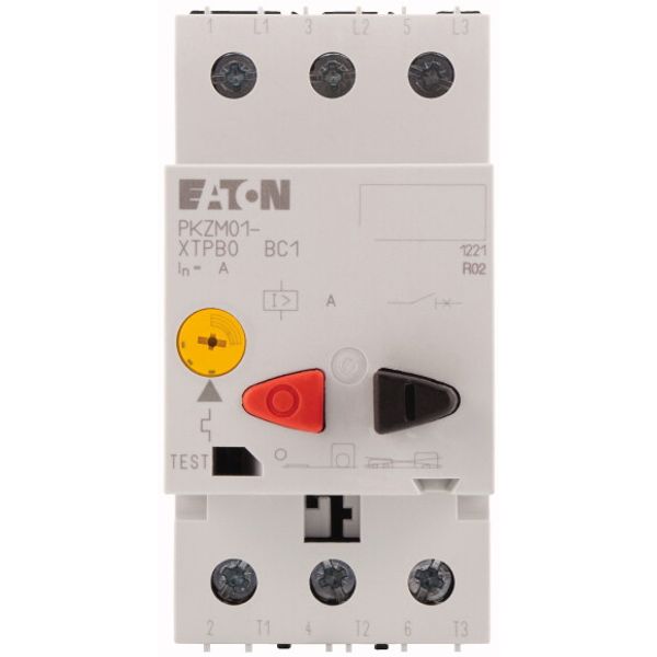 Motor-protective circuit-breaker, 660 V 690 V: 0.25 kW, Ir= 0.4 - 0.63 A, IP20 image 2