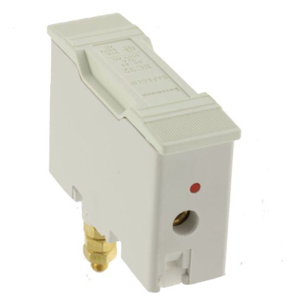 Fuse-holder, low voltage, 32 A, AC 550 V, BS88/F1, 1P, BS image 4