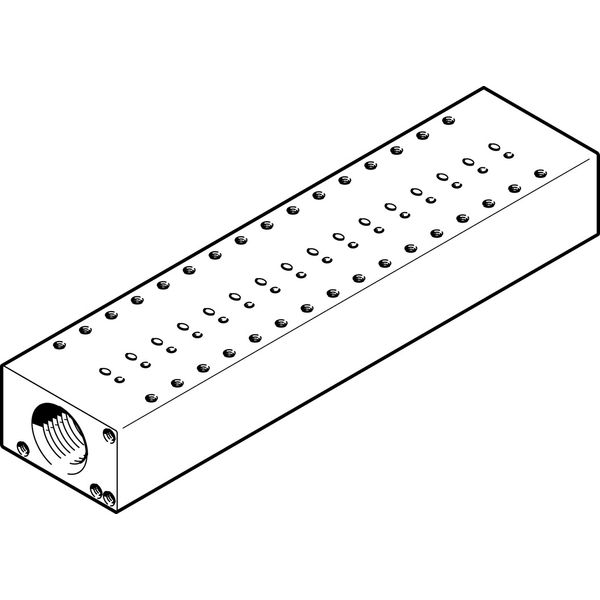 MHJ10-P16 Manifold rail image 1