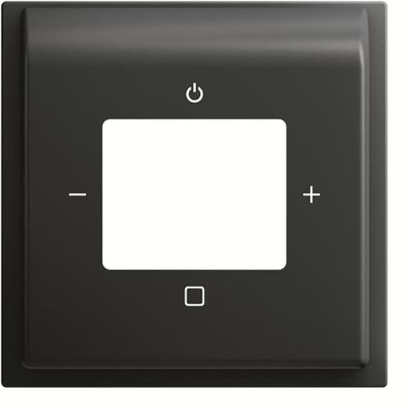 8252-775-101 CoverPlates (partly incl. Insert) Multimedia black matt image 1