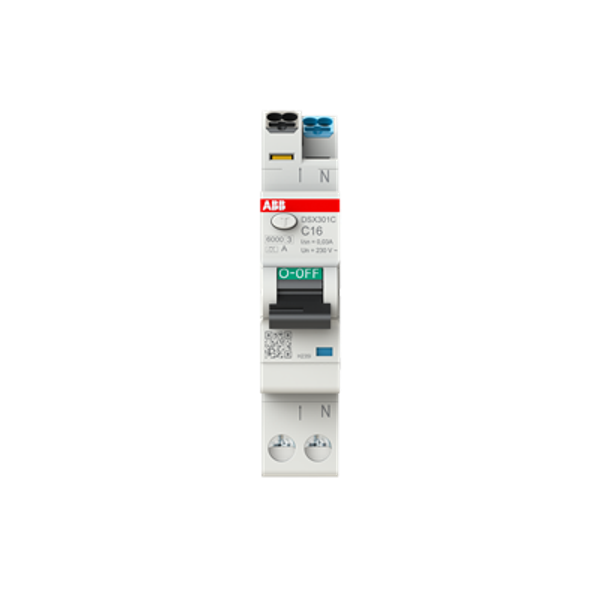 DSX301C C16 A30 Residual Current Circuit Breaker with Overcurrent Protection image 1