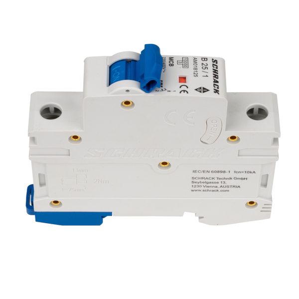 Miniature Circuit Breaker (MCB) AMPARO 10kA, B 25A, 1-pole image 4