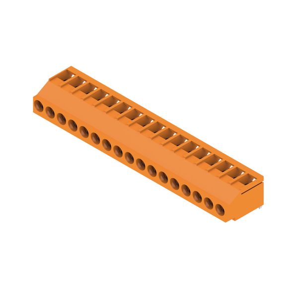 PCB terminal, 5.08 mm, Number of poles: 17, Conductor outlet direction image 4