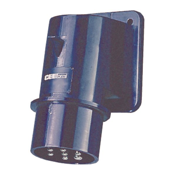 Panel mounted inlet, 16A7p9h230V, IP44 image 1