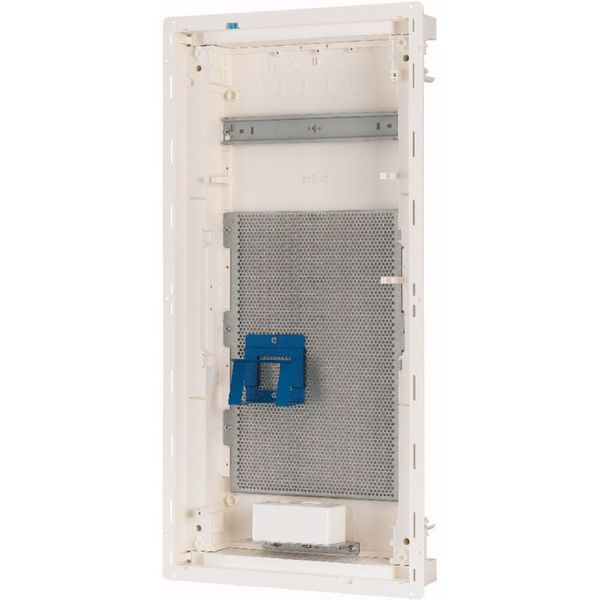 Compact distribution board-flush mounting, multimedia, 4-rows, super-slim sheet steel door image 14