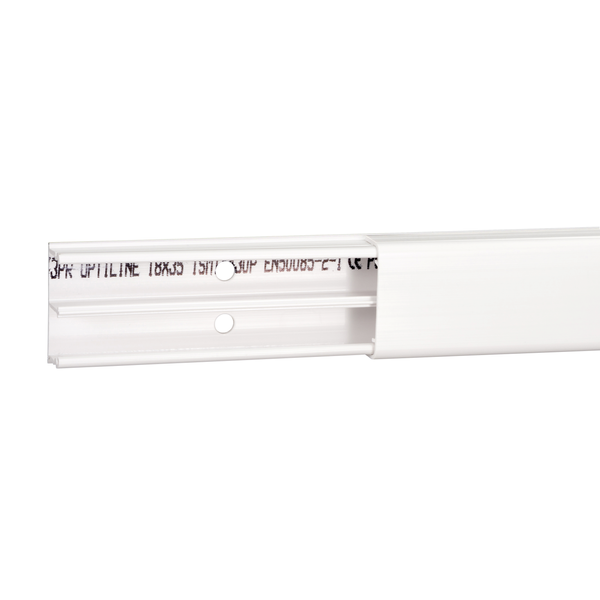 OptiLine - minitrunking - 18 x 35 mm - PC/ABS - polar white image 4