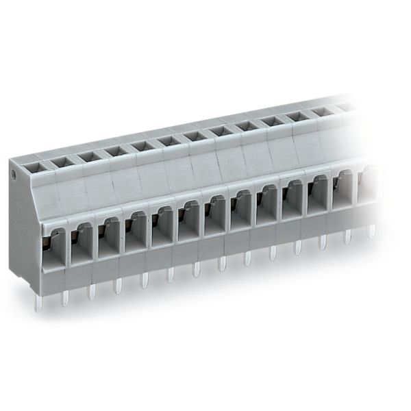 PCB terminal block 2.5 mm² Pin spacing 5 mm gray image 4
