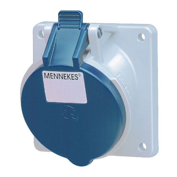 Mennekes Panel mounted recept., 16A3p6h230V, IP44 3008 image 1