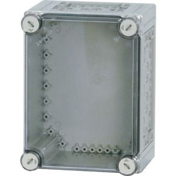 Insulated enclosure, +knockouts, HxWxD=250x187.5x150mm image 2
