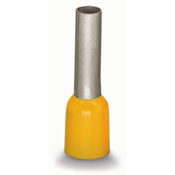 Ferrule Sleeve for 6 mm² / AWG 10 insulated yellow image 1