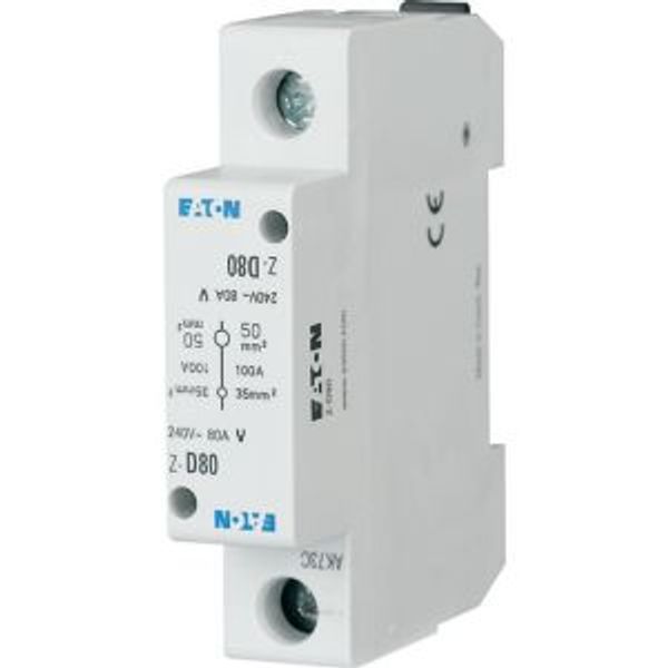 Feeder terminal, 100A, 50/60Hz, 1HP image 2