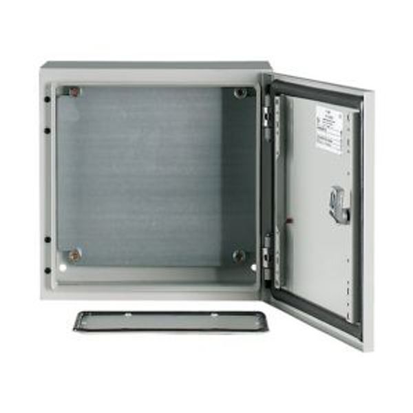Wall enclosure with mounting plate, HxWxD=300x300x150mm image 4