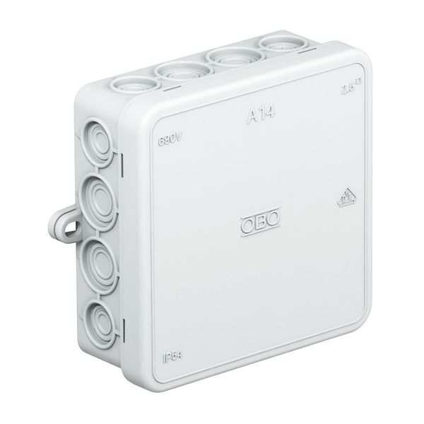 A 14 Junction box  100x100x38 image 1