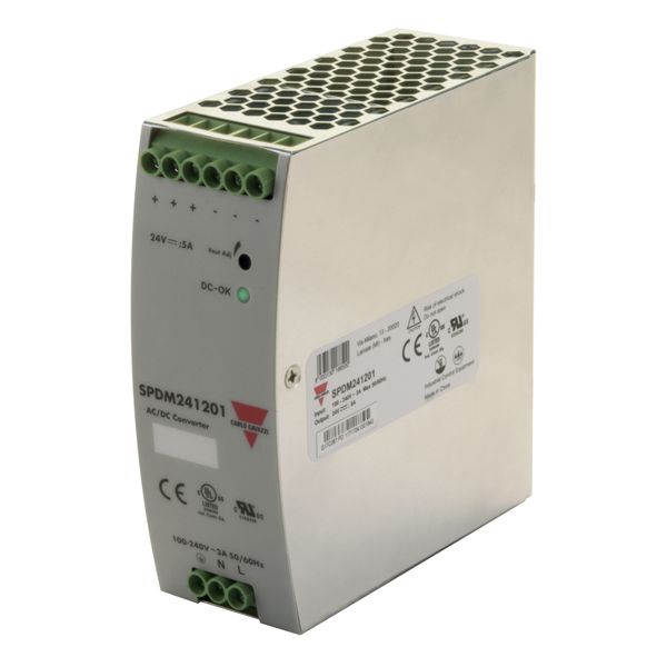 Switch-mode Power Supply 24VDC 5A 120W image 1