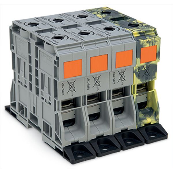 Set with 185 mm² high-current terminal block with fixing flanges multi image 3