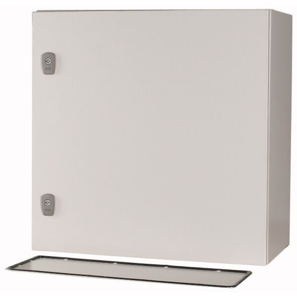 Wall enclosure with mounting plate, HxWxD=600x600x300mm image 2