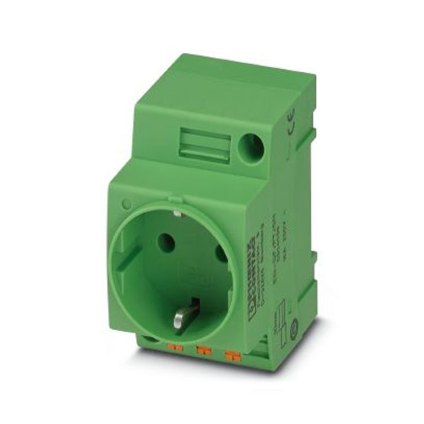 Socket outlet for distribution board Phoenix Contact EO-CF/PT/GN 250V 16A AC image 2