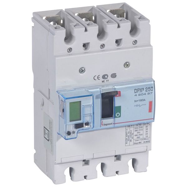 MCCB electronic + energy metering - DPX³ 250 - Icu 36 kA - 400 V~ - 3P - 160 A image 2