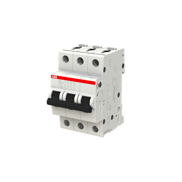 S203-Z63 Miniature Circuit Breaker - 3P - Z - 63 A image 4