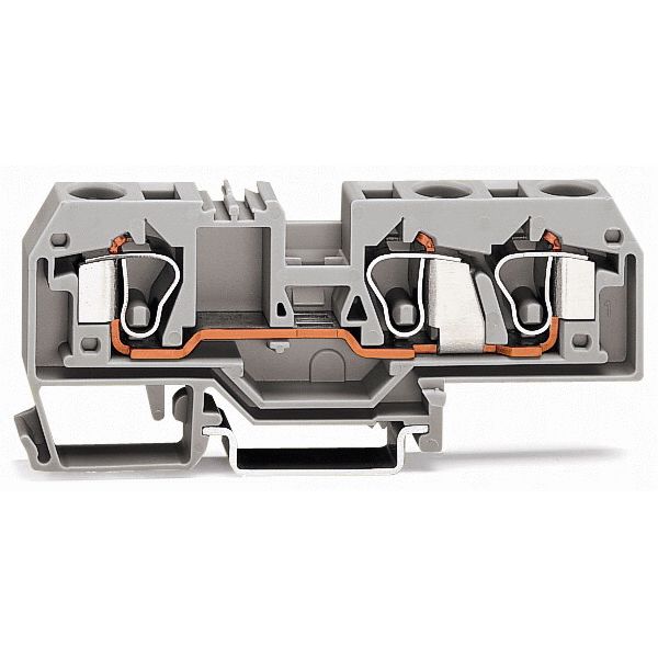 3-conductor through terminal block 10 mm² suitable for Ex e II applica image 1