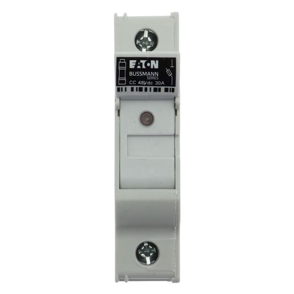 Eaton Bussmann series CHCC modular fuse holder, 48 Vdc, 30A, Single-pole, 48U image 15