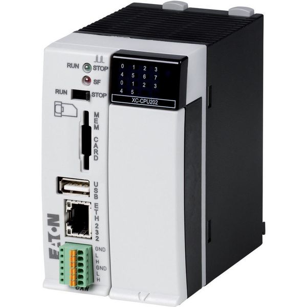 Modular PLC, 24 V DC, 8DI, 6DO, ethernet, RS232, CAN, 4MB, web Server image 3