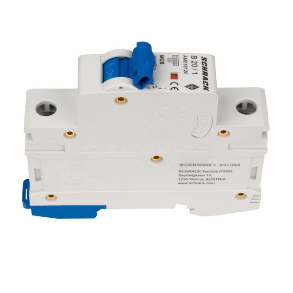 Miniature Circuit Breaker (MCB) AMPARO 10kA, B 20A, 1-pole image 5