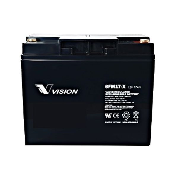 Battery Vision 6 FM longlife up to 12 years 12V/17Ah image 1