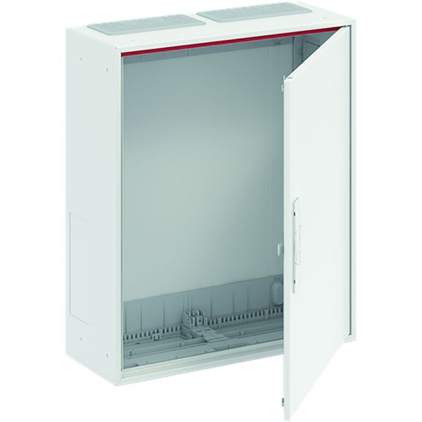 B24 ComfortLine B Wall-mounting cabinet, Surface mounted/recessed mounted/partially recessed mounted, 96 SU, Grounded (Class I), IP44, Field Width: 2, Rows: 4, 650 mm x 550 mm x 215 mm image 1