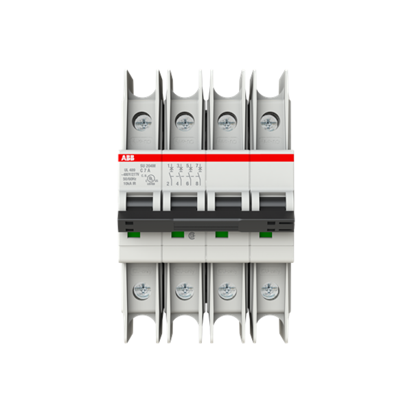 SU204M-C7 Miniature Circuit Breaker - 4P - C - 7 A image 2