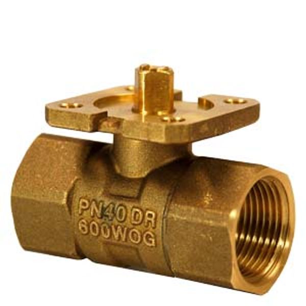 VAI61.20-6.3 - 2-port ball valve, internal thread, PN40, DN20, kvs 6.3 image 1