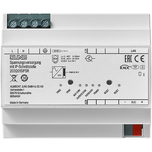 Current source KNX power supply 320mA w. IP image 1