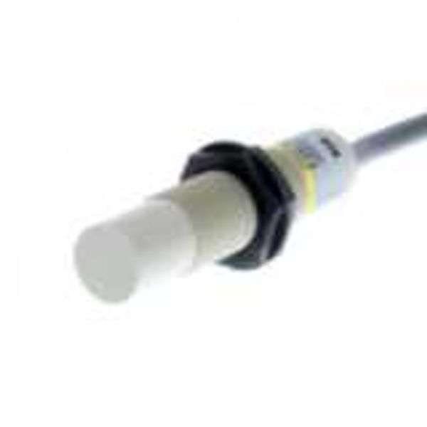 Proximity sensor, capacitive, M18, unshielded, 8 mm, AC, 2-wire, NO, 2 image 1