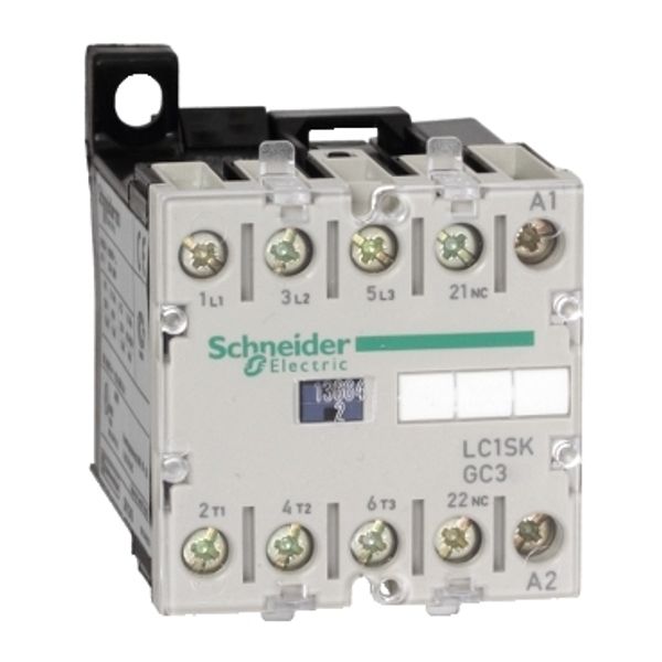 TeSys SK mini contactor - 3P (3 NO) - AC-3 - 690 V 9 A - 230 V AC coil image 2
