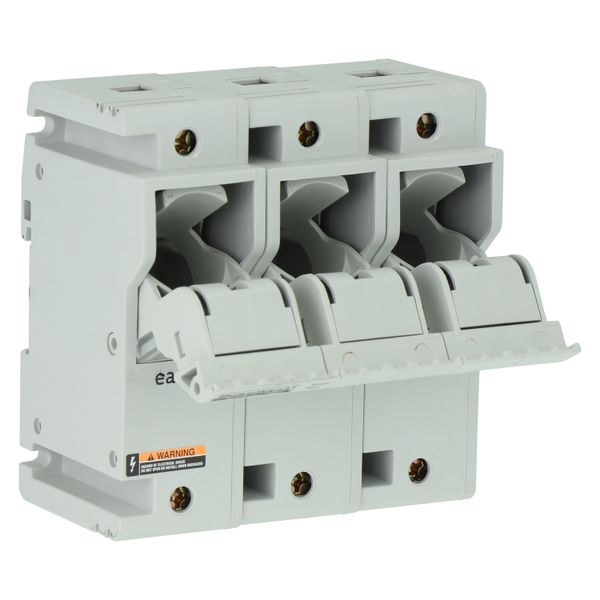 Fuse-holder, low voltage, 60 A, AC 600 V, DC 600 V, UL Class J, 120 x 83 x 125 mm, 3P, UL, CSA image 13