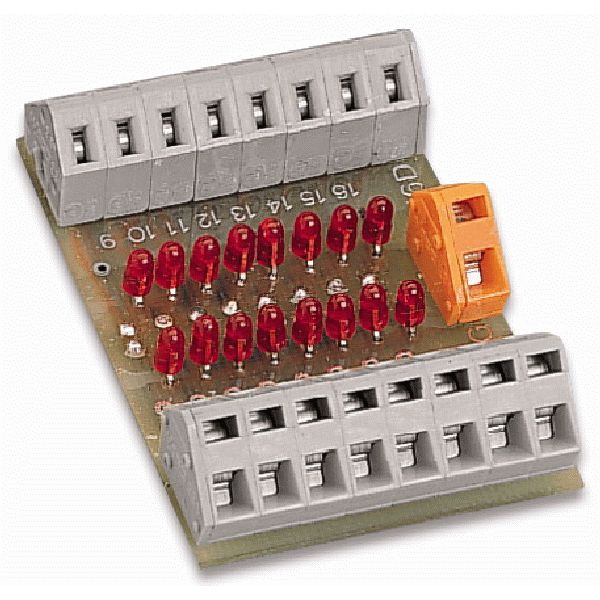 Component module with LED with 16 pcs Red LED image 1