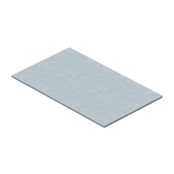 Lid blind plate for rectangular mounting opening image 1