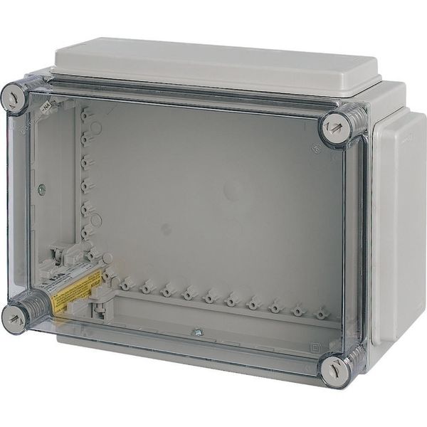 Insulated enclosure, top+bottom open, HxWxD=296x421x175mm, NA type image 3