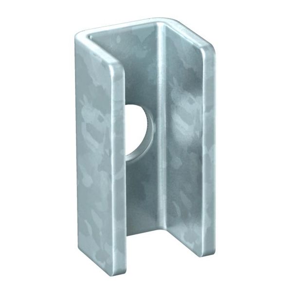 DS 4 FT  Spacer, for use in the TP profile, 40x20x18, Steel, St, hot-dip galvanized, DIN EN ISO 1461 image 1