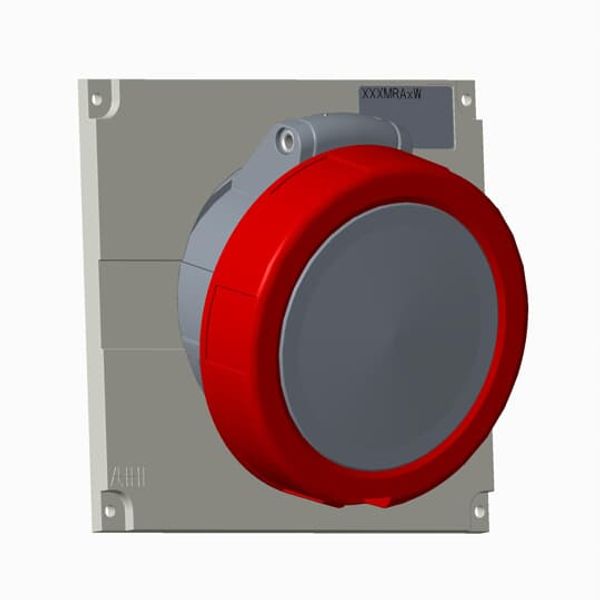 316ERAU6W Panel mounted socket image 1