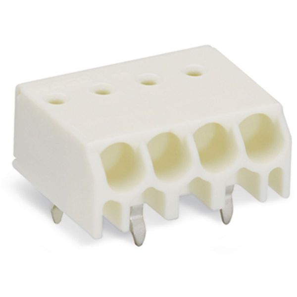 PCB terminal block 1.5 mm² Pin spacing 3.5 mm white image 1