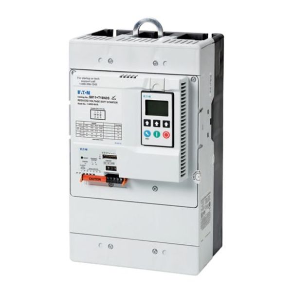 Soft starter, 180 A, 200 - 690 V AC, Us= 24 V DC, with control unit and pump algorithm, for 690-V grids, Frame size T image 1