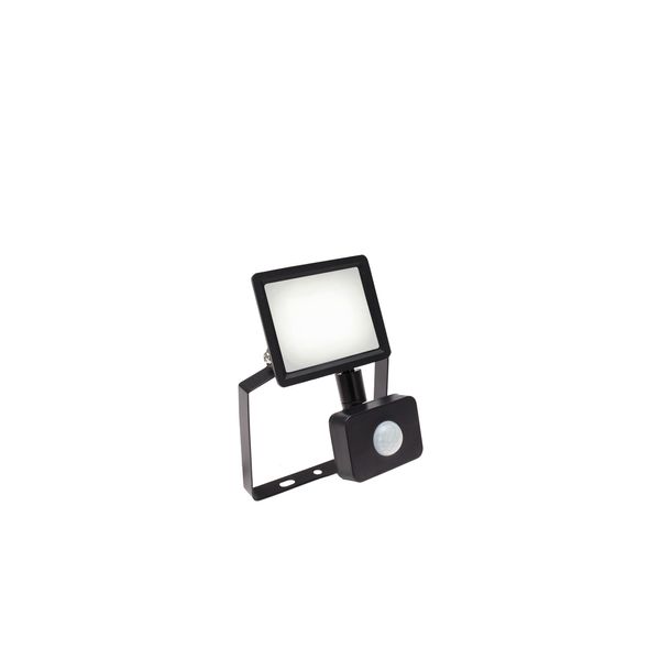 NOCTIS LUX 3 FLOODLIGHT 10W NW 230V IP44 114x150x53mm BLACK with PIR sensor image 7