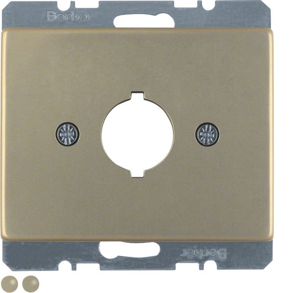 Centre plate inst. opening Ø 18.8 mm, arsys, light bronze matt, al. la image 1