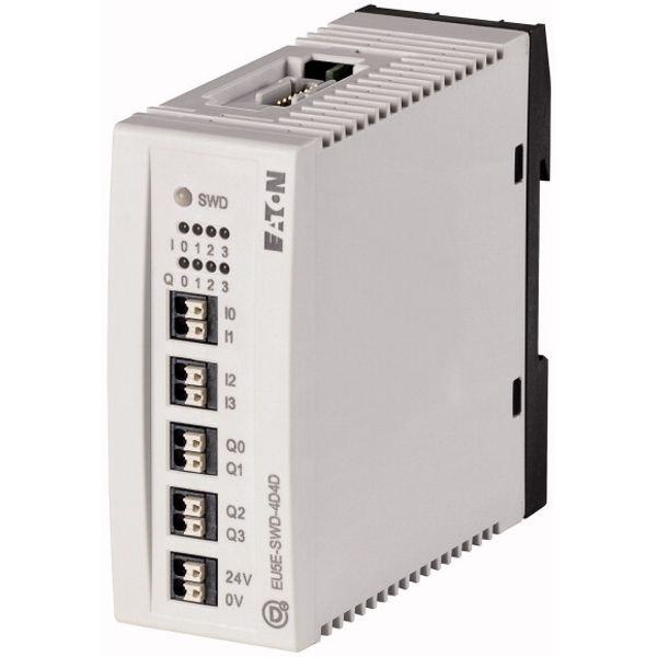 SWD I/O module, 24 V DC, 4 digital inputs, 4 digital transistor -outputs 0, 0.5A image 1