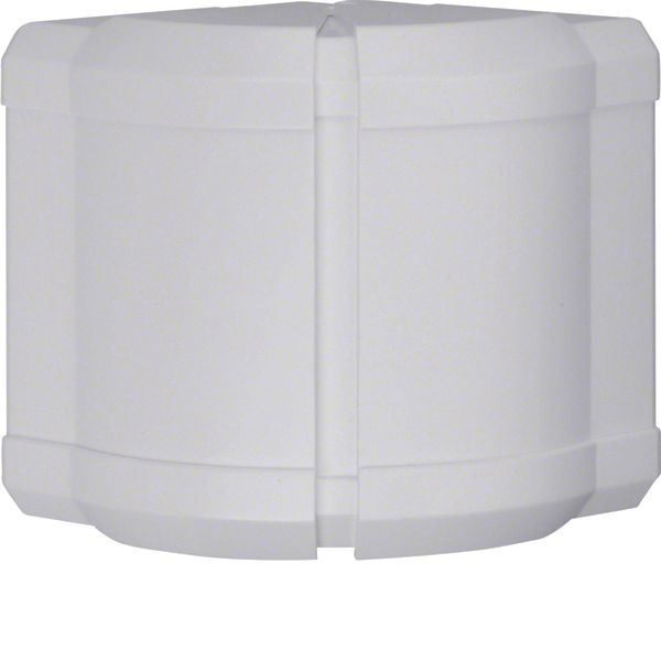 External corner adjustable for wall trunking BRN 70x110mm of PVC in li image 1