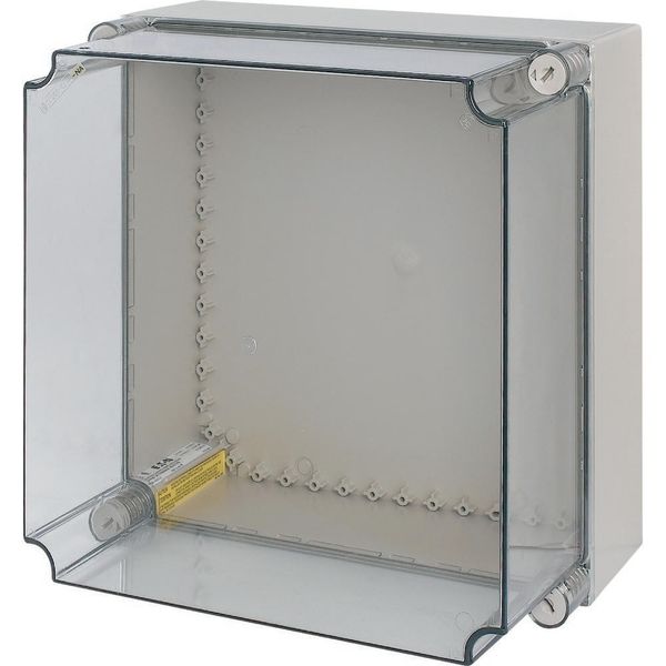 Insulated enclosure, smooth sides, HxWxD=375x375x275mm, NA type image 3