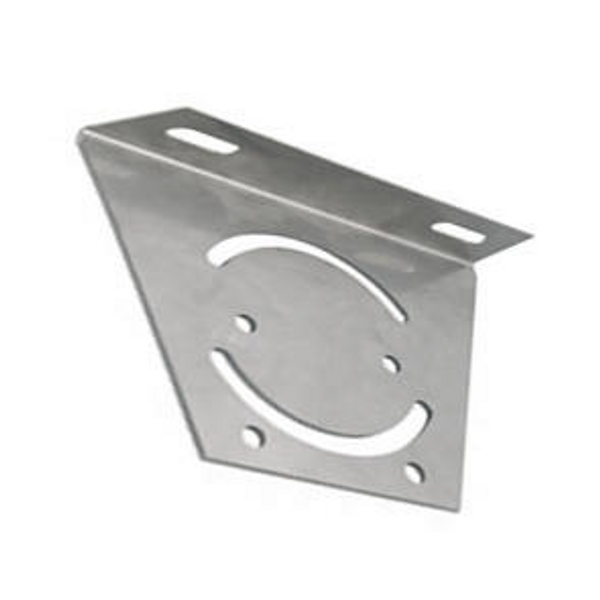 VARIABLE FLANGE FOR CEILING FIXING - 40-TYPE - FINISHING: INOX image 2