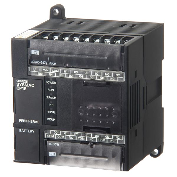 PLC, 24 VDC supply, 8 x 24 VDC inputs, 6 x NPN outputs 0.3 A, 8K steps image 1